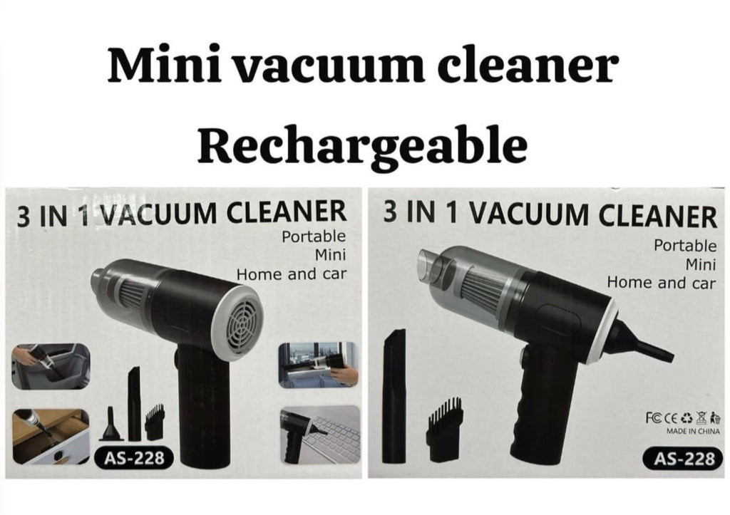 3 in 1 Portable Mini Vaccum Cleaner