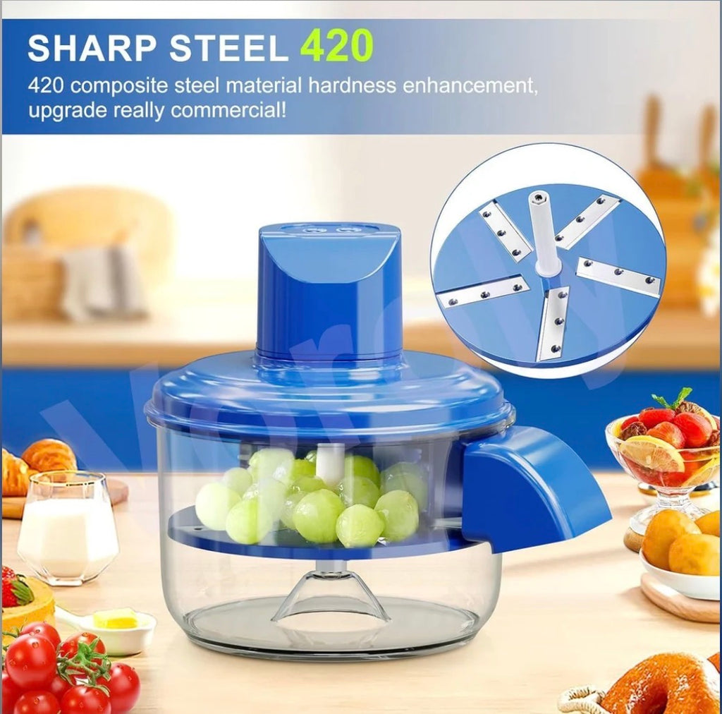 SwiftPeel Pro: Wireless Electric Fruit & Garlic Peeler