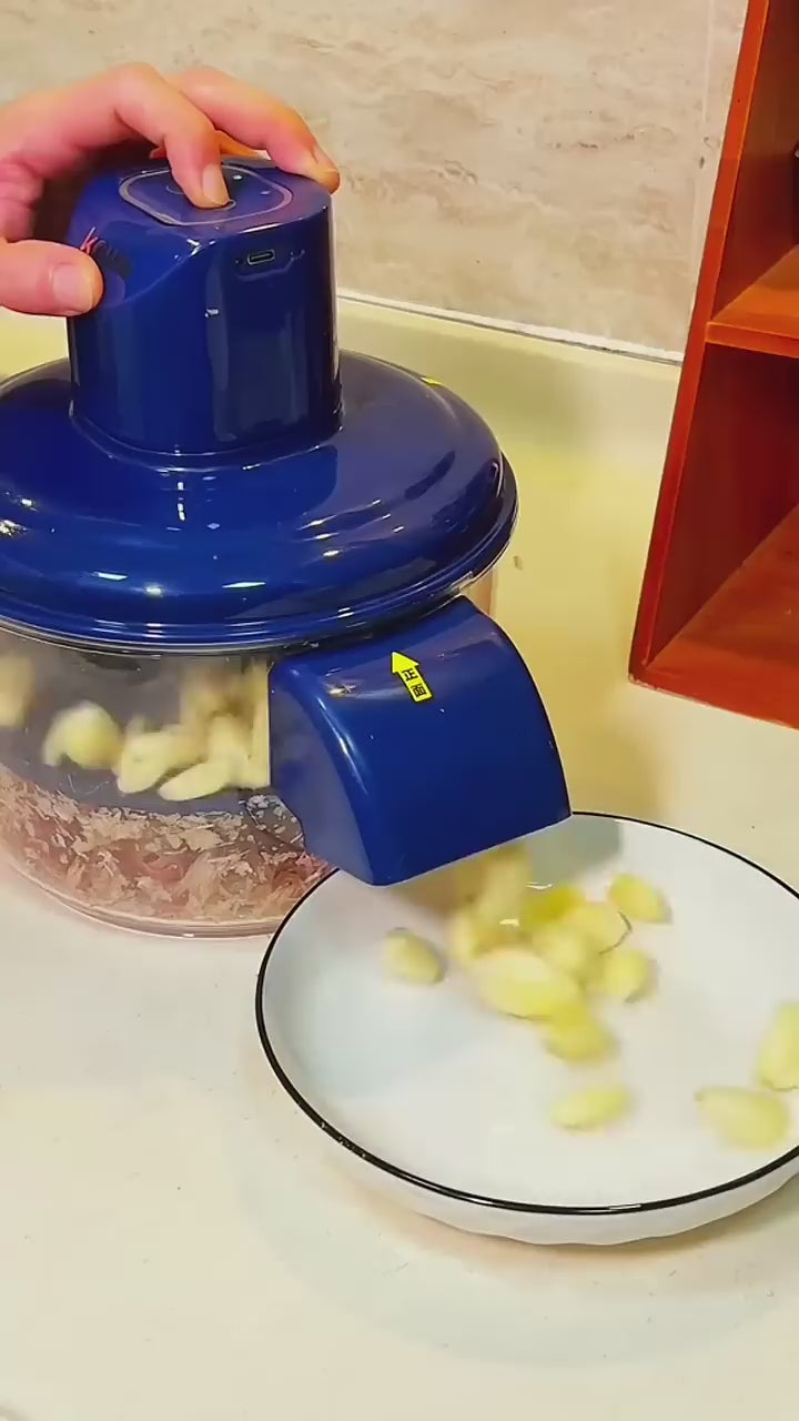 SwiftPeel Pro: Wireless Electric Fruit & Garlic Peeler